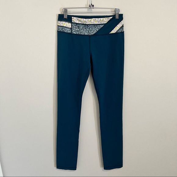 Lululemon Skinny Groove Pant Dark Teal - Picture 9 of 15